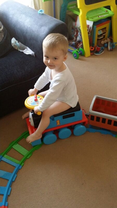 2014-04-24 17.29.33 Choo Choo - another fabulous present