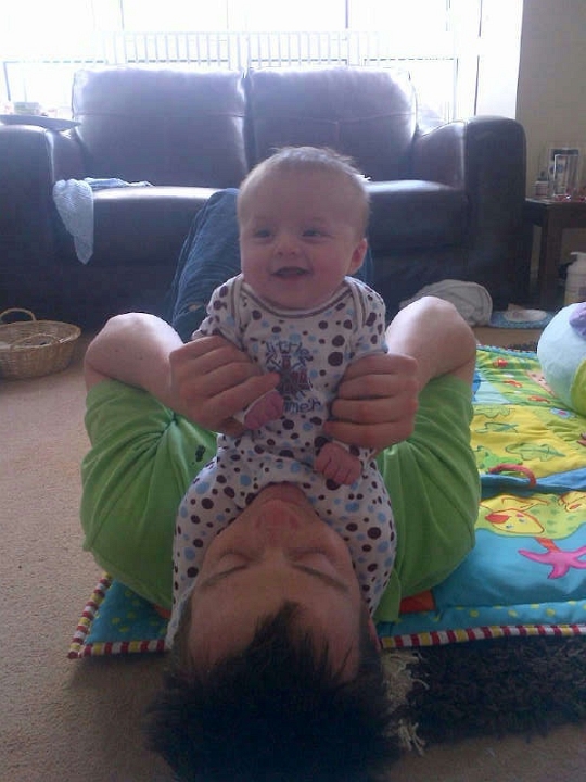 Archie 071 I've got Daddy pinned down already