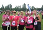 Kristine, Rachel, Eileen, Stella and Gemma showing off their medals.