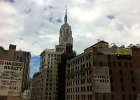 View from our hotel room. Empire State building.