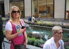 Tour round NY. Outside Rockefeller Center