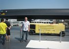 Steve with the SR-71 Blackbird stealth plane (well nearly, but it is a stealth after all!).