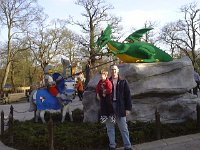 DSC00224  George and the Dragon meet Dad and the Thomas