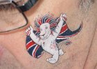 Nice tattoo - very hard to remove! : Olympics 2012